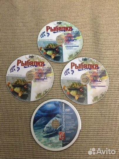 DVD-диски о рыбалке