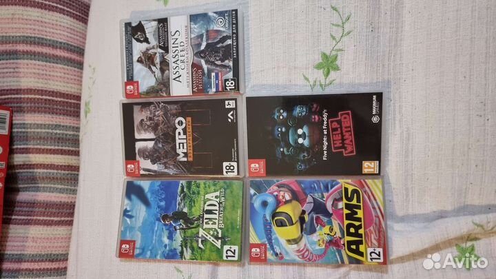 Игры на Nintendo Switch (Zelda, Metro и другие)