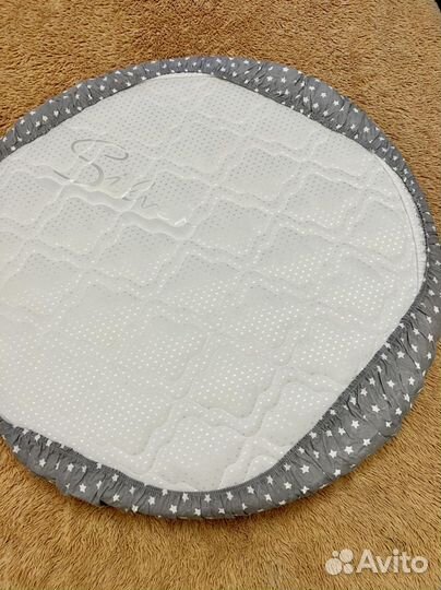 Матрас детский круглый новый