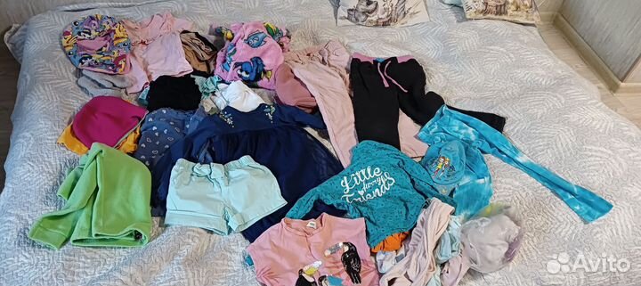 Большой пакет одежды на 98-110
