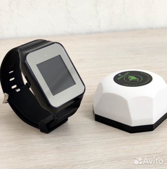 Беспроводная система/кнопка вызова официанта часы