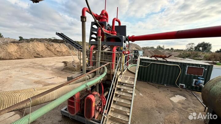 Моющий грохот гидроциклон