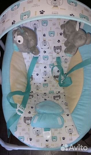 Детские электронные качели для новорожденных