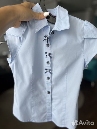 Блузка для школы 7-8 лет