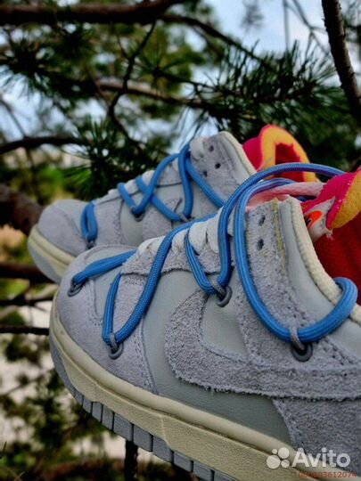 Удобные кроссовки Nike Dunk Off White для мужчин