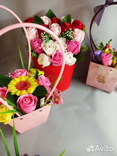 Букет из мыла мыльные композиции