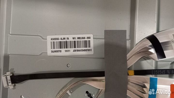 Разбор LG 43uk6200pla