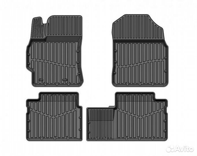 Коврики в салон на Тойоту Короллу