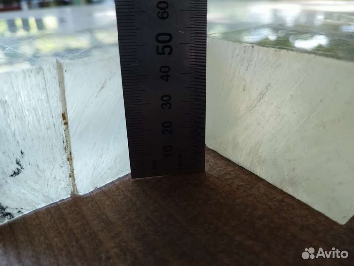 Оргстекло СССР кусок толщина 48 мм