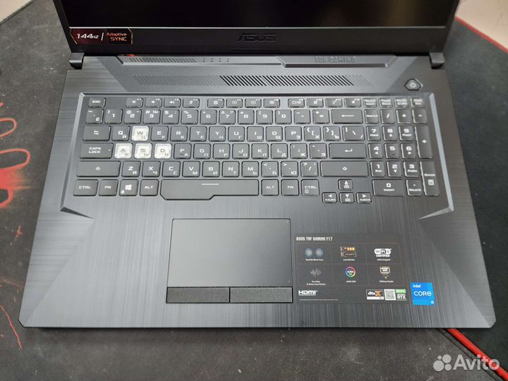 Игровой Asus TUF FX706HCB (i5 11400H/8/RTX3050/512
