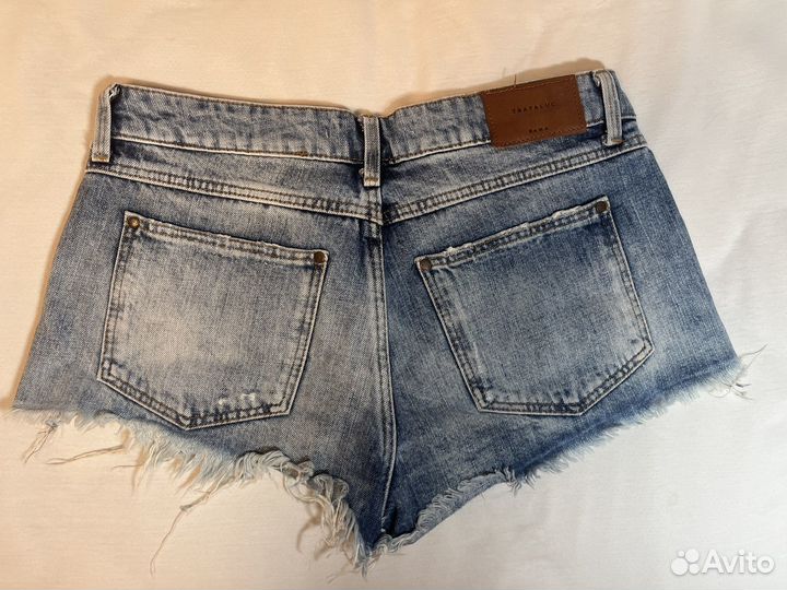 Джинсовые шорты zara 36