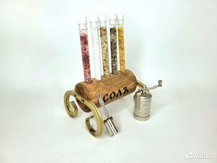 Набор Соль Кавказская перцемолка совочек