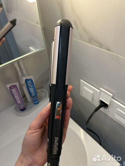 Выпрямитель (утюжок) babyliss для локонов
