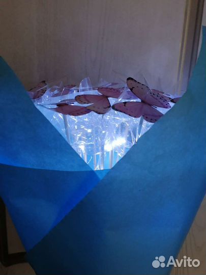 Букет с бабочками