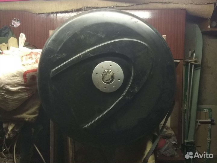 Чехол кофр защита запасного колеса хромированный