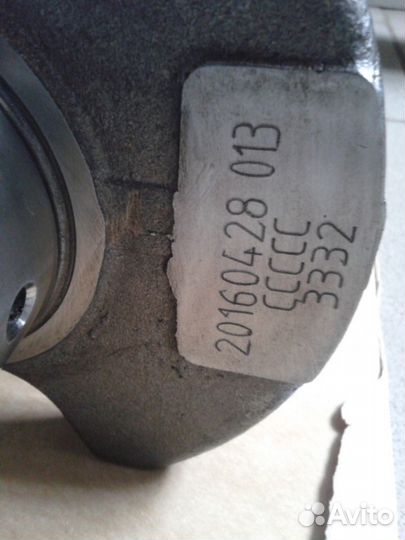 Коленвал D4CB на Хундай Гранд Старекс 174 л/с