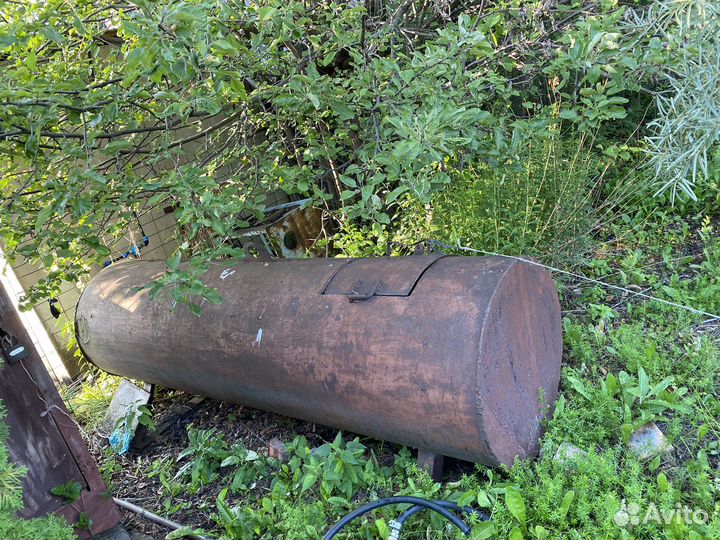 Бочка для воды металл