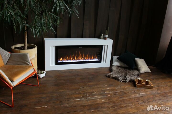 Линейные электрокамины. Рассрочка. Красноярск
