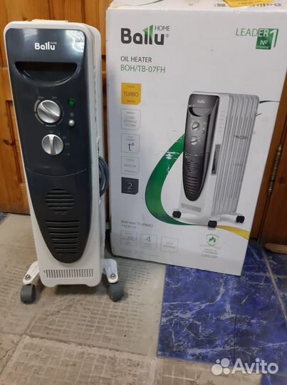 Масляный радиатор Ballu Turbo BOH/TB- 07FH