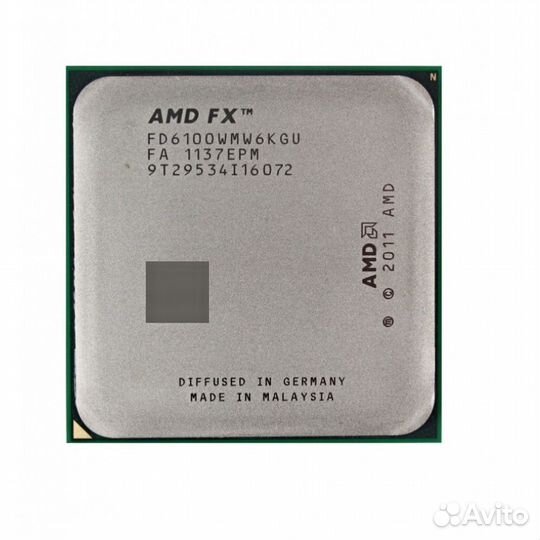 Сокет Am3+ AMD FX-6100 - FD6100WMW6KGU, oem