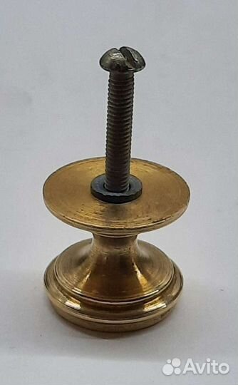 Мебельная ручка-кнопка винтаж СССР