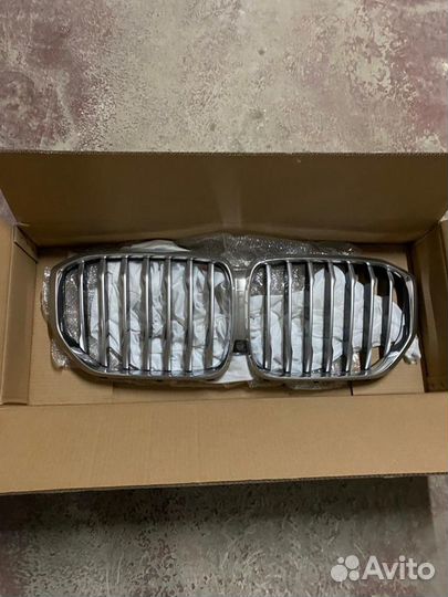 Решетка и накладки выхлоп трубы BMW X5 G05