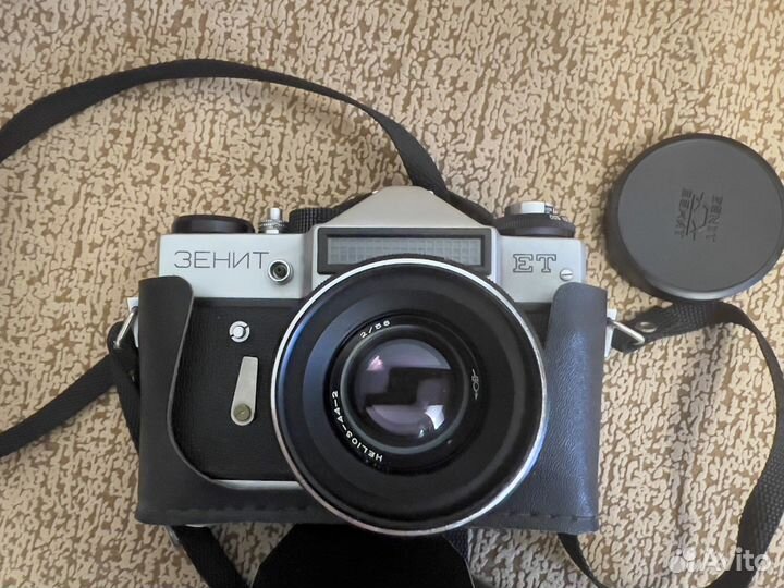 Zenith Зенит ет фотоаппарат советский зеркальный