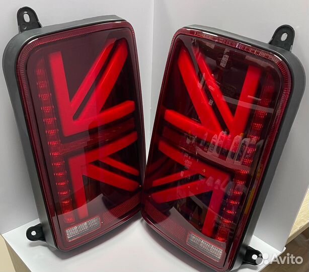 Задние LED фонари Нива 2121 Британия (красные)