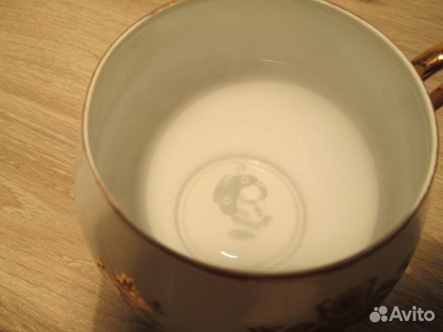 Костяной фарфор чайные пары 2 шт