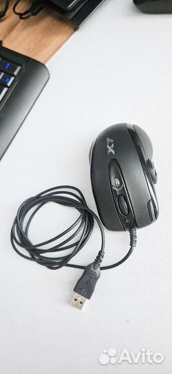 Мышь проводная A4Tech X-755BK 2000dpi USB