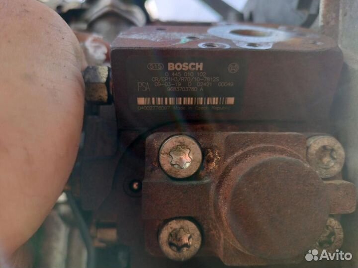 Тнвд Citroen C4 Picasso 2009 0445010102