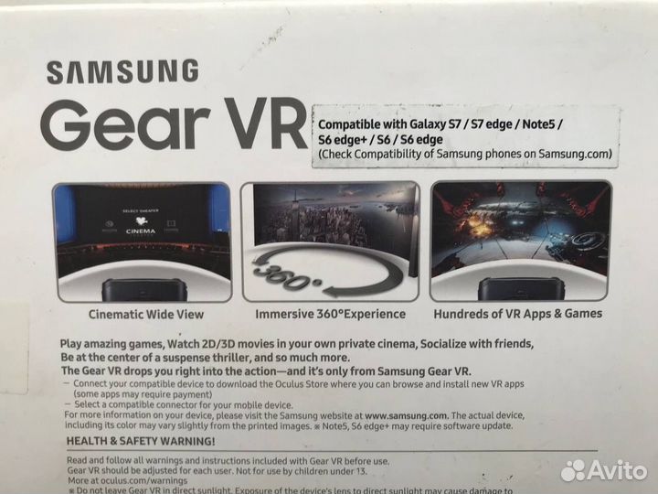 Очки Samsung GearVR