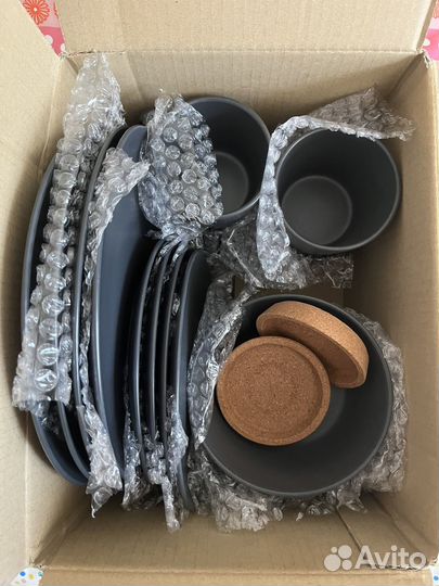 Dinera IKEA набор посуды