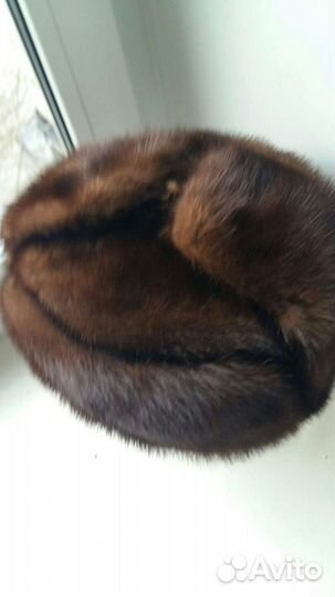 Норковая шапка уша н ка 60 размер