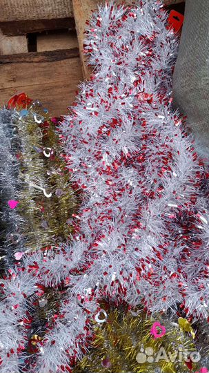 Мишура новогодняя