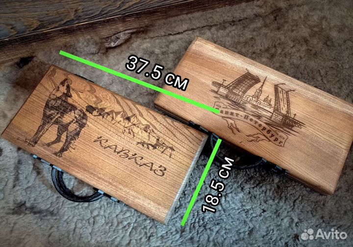 Кейс на подарок с топором 