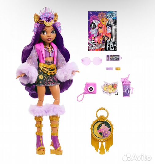 Кукла монстер хай monster high клодин вульф