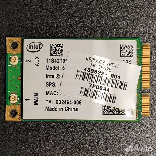 Wi-Fi модуль Intel
