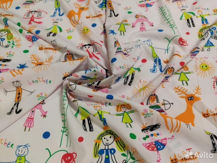 Плательная ткань Ультра Софт в рулонах и на метраж