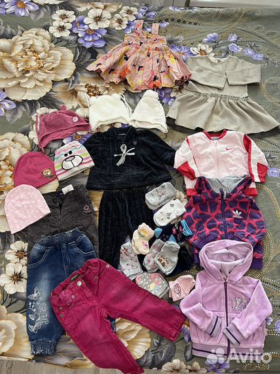Вещи пакетом на девочку