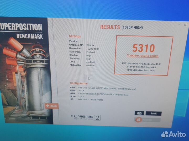 Игровой пк Intel core i5 16gb ddr4 8gb видео