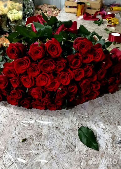 Розы, букет цветов