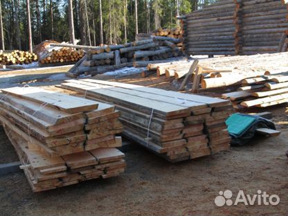 Необрезная доска 1,5 метра из сухостойной сосны