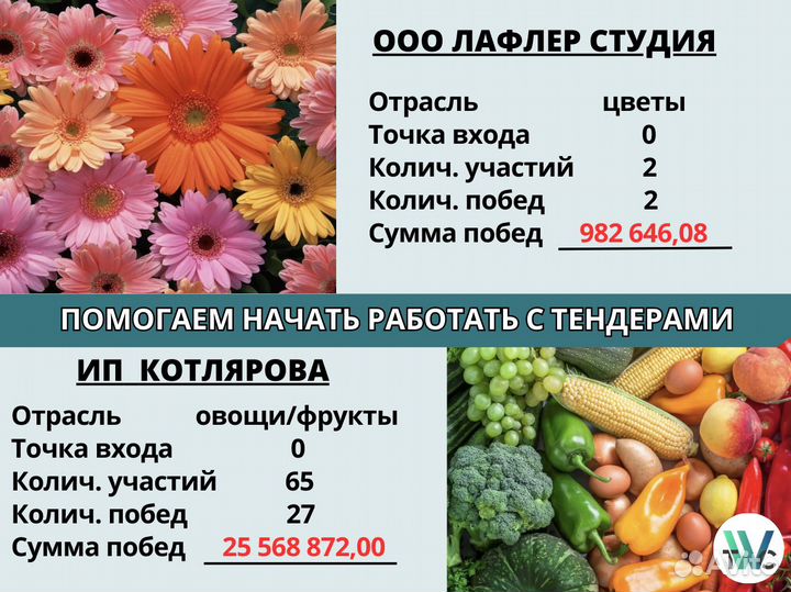 Тендерное сопровождение / Тендерный специалист