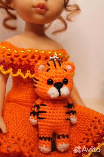 Кукла Paola Reina с тигрёнком