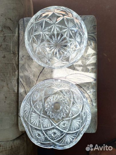 Посуда из хрусталя СССР