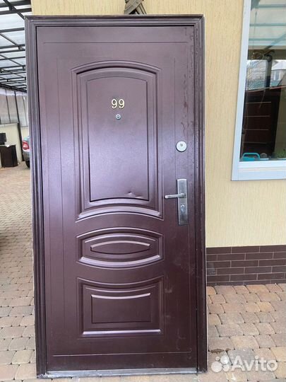 Двери входные металлические бу