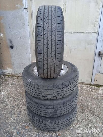 5 колёс в сборе на литых дисках