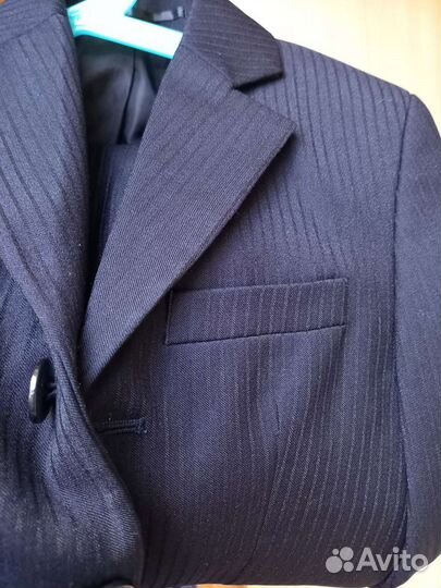 Школьный костюм для мальчика 122 128 синий