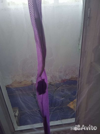 Шторы на двери с магнитами